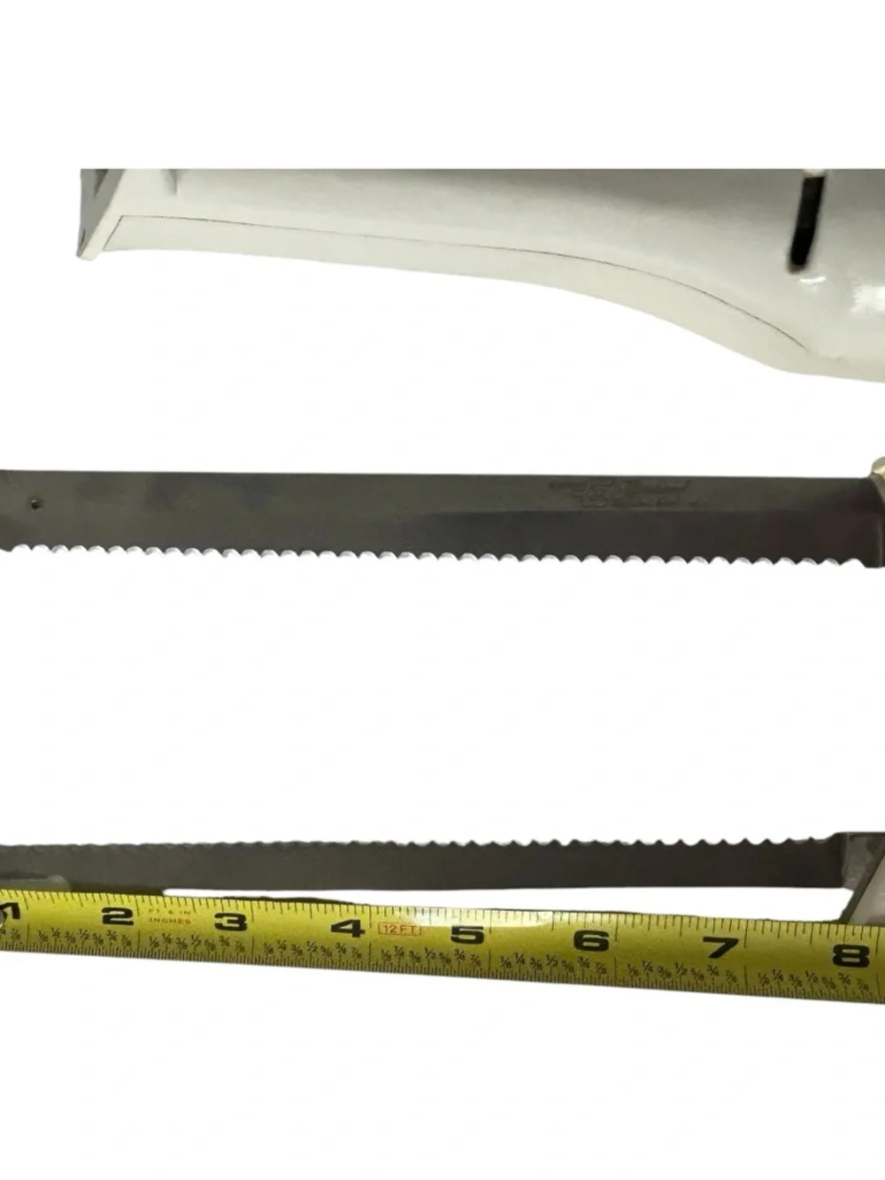 Vintage Electrix Gourmet 4 Electric Carving Knife White Dual‎ Blades USA Works